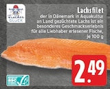 Lachsfilet im Angebot bei E center in Oberhausen Lachsfilet Angebote von Fischer Glück bei E center Oberhausen für 2,49 €