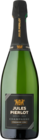 Champagne Brut 1er Cru - JULES PIERLOT en promo chez Carrefour Malakoff à 17,59 €