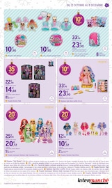 Monster High Angebote im Prospekt "JUSQU'À 50% DE RÉDUCTION OU D'AVANTAGE CARTE SUR LES JOUETS DE NOËL" von Intermarché auf Seite 9