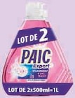 Liquide vaisselle paic expert + ou actifroid - PAIC en promo chez U Express Bastia à 2,83 €