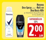 Deo-Spray von Rexona im aktuellen EDEKA Prospekt für 2,00 €
