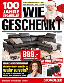 Koffer im aktuellen Segmüller Prospekt (Offenbach (Main)) Koffer im Segmüller Prospekt "Wie geschenkt - 100 Jahre Segmüller" mit 6 Seiten (Offenbach (Main))