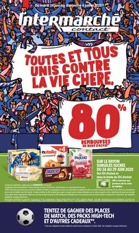 Prospectus Intermarché de la semaine "TOUTES ET TOUS UNIS CONTRE LA VIE CHÈRE." avec 1 pages, valide du 24/06/2025 au 06/07/2025 pour Bolquère et alentours