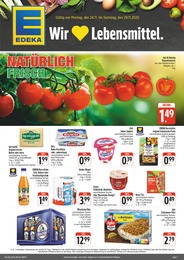 EDEKA Prospekt für Oberaurach: "Wir lieben Lebensmittel!", 4 Seiten, 24.11.2025 - 29.11.2025