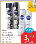 Deo-Spray Doppelpack von Nivea im aktuellen budni Prospekt