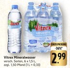 Mineralwasser Angebote von Vitrex bei E center Nürtingen für 2,99 €