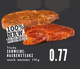 Aktuelle Grill Angebote bei E center in Essen Aktuelles Frische Schweine-Nackensteaks Angebot bei E center in Essen ab 0,77 €