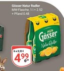 Natur Radler Angebote von Gösser bei GLOBUS Viersen für 4,99 €