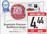 Burger im EDEKA Prospekt Bayerische Premium-Rindfleisch-Burger im aktuellen EDEKA Prospekt für 4,44 €