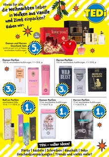 Damen Parfum im aktuellen TEDi Prospekt (Bielefeld) Damen Parfum im TEDi Prospekt "TEDi - voller Ideen!" mit 41 Seiten (Bielefeld)