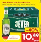 Jever Pilsener oder Fun Alkoholfrei bei Netto Marken-Discount im Fürstenau Prospekt für 10,49 €