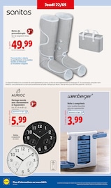 Horloge Angebote im Prospekt "Moins Cher !" von Lidl Horloge Angebote im Prospekt "Moins Cher !" von Lidl auf Seite 46