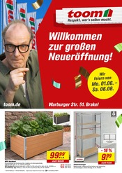 toom Baumarkt Baumärkte Prospekt der aktuellen Woche mit 11 Seiten, gültig von 01.06.2026 bis 06.06.2026, in Höxter und Umgebung Aktueller toom Baumarkt Baumärkte Prospekt in Höxter und Umgebung, "Respekt, wer's selber macht." mit 11 Seiten, 01.06.2026 - 06.06.2026