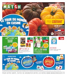 Prospectus Supermarchés Match en cours, "C'EST TOUS LES JOURS LE MARCHÉ", page 1 sur 20