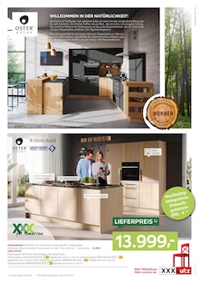 Küche im aktuellen XXXLutz Möbelhäuser Prospekt (Gelsenkirchen) Küche im XXXLutz Möbelhäuser Prospekt "NR.1 BEI KÜCHEN UND BADMÖBEL" mit 31 Seiten (Gelsenkirchen)