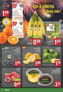Bananen im EDEKA Prospekt "Aktuelle Angebote" mit 26 Seiten (Remscheid)
