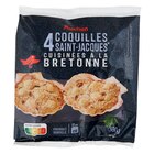 Coquilles St Jacques A La Bretonne Surgelées Auchan en promo chez Auchan Hypermarché Châtellerault à 5,59 €