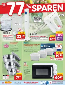 Mikrowelle im Netto Marken-Discount Prospekt "Aktuelle Angebote" mit 60 Seiten (Jena)