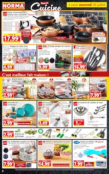 Catalogue Norma de la semaine 31, "Votre Discounter Régional", page 2, 30/07/2025 - 05/08/2025 Prospectus Norma en cours, "Votre Discounter Régional", page 2 sur 12