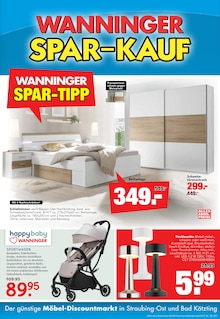 Möbel Wanninger Prospekt der Woche "SPAR-KAUF" Seite 1, 28.07.2026 bis 08.08.2026 für Straubing Aktueller Möbel Wanninger Prospekt "SPAR-KAUF" Seite 1 von 24 Seiten für Straubing