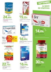 Promos Ampoule dans le catalogue "Le plein de vitamines" de NaturéO Ampoule en promo dans le catalogue NaturéO à la page 23