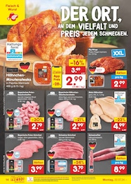 Rindfleisch im Netto Marken-Discount Prospekt "Aktuelle Angebote" auf Seite 16