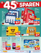 Cola im Netto Marken-Discount Prospekt in Karlsbad Aktueller Netto Marken-Discount Prospekt mit Cola, "Aktuelle Angebote", Seite 24