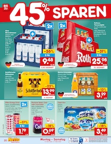 Bier im Netto Marken-Discount Prospekt "Aktuelle Angebote" mit 64 Seiten (Ludwigsburg)