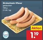Strohschwein-Wiener bei Netto Marken-Discount im Karlshuld Prospekt für 1,19 €