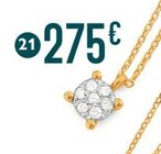 Collier diamants dans le catalogue E.Leclerc