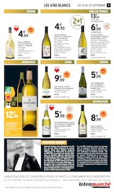 Promos Vin Bourgogne Blanc dans le catalogue "FOIRE AUX VINS" de Intermarché à la page 11