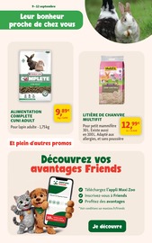 Promos Lapin dans le catalogue "Tout neuf !" de Maxi Zoo Lapin en promo dans le catalogue Maxi Zoo à la page 3