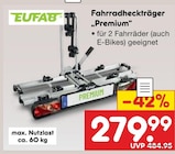 Fahrradheckträger Premium Angebote von EUFAB bei Netto Marken-Discount Seevetal für 279,99 €