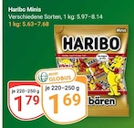Minis im Angebot bei GLOBUS in Nettetal Minis Angebote von Haribo bei GLOBUS Nettetal für 1,69 €