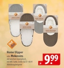 nur die Home-Slipper oder Mokassins Angebote bei famila Nordost Stade für 9,99 €