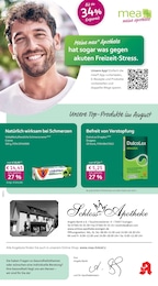 Apotheken Prospekt von mea - meine apotheke in Essingen Aktueller mea - meine apotheke Apotheken Prospekt für Essingen: Unsere August-Angebote mit 4} Seiten, 01.08.2026 - 31.08.2026