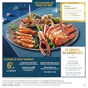 Langoustines Angebote im Prospekt "Carte traiteur SPÉCIAL FÊTES" von E.Leclerc auf Seite 33