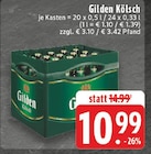 Kölsch im Angebot bei E center in Kerpen Kölsch Angebote von Gilden bei E center Kerpen für 10,99 €