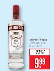 Vodka Angebote von Smirnoff bei Marktkauf Aschaffenburg für 9,99 €