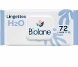 Lingettes H2O X72 - BIOLANE en promo chez Intermarché Rueil-Malmaison à 3,86 €