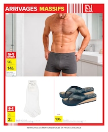 Offre Sous-Vêtements Homme dans le catalogue Carrefour du moment à la page 14