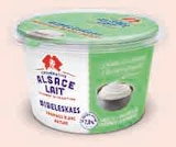Fromage blanc nature au lait entier Bibeleskaes - ALSACE LAIT en promo chez Super U Montargis à 0,95 €