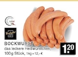 EDEKA Bottrop - Bockwurst Angebot im Prospekt Bockwurst bei EDEKA im Bottrop Prospekt für 1,20 €