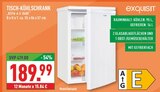 Aktuelle Kühlschrank Angebote bei Marktkauf in Rheda-Wiedenbrück Aktuelles Tisch-Kühlschrank KS16-4-E-040E Angebot bei Marktkauf in Rheda-Wiedenbrück ab 189,99 €