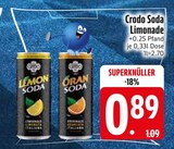 Soda Limonade von Crodo im aktuellen EDEKA Prospekt für 0,89 €