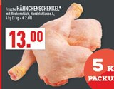 Aktuelles Frische HÄHNCHENSCHENKEL Angebot bei Marktkauf in Bochum ab 13,00 €