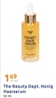 Honig Haarserum im Action Prospekt Honig Haarserum von The Beauty Dept. im aktuellen Action Prospekt für 1,69 €