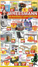Aktueller Wreesmann Sonderposten Prospekt für Limbach-Oberfrohna: DEIN SAISON- & SONDERPOSTENMARKT! mit 12 Seiten, 23.02.2026 - 27.02.2026