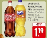 EDEKA Lahr - Coca-Cola, Fanta, Mezzo Mix Angebot im Prospekt Coca-Cola, Fanta, Mezzo Mix bei EDEKA im Lahr Prospekt für 1,19 €