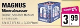 Mineralwasser von Magnus im aktuellen EDEKA Prospekt für 3,99 €